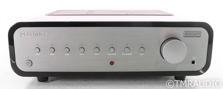 Peachtree Nova 150 Stereo Integrated Amplifier; Remote; DAC; MM Phono; Black