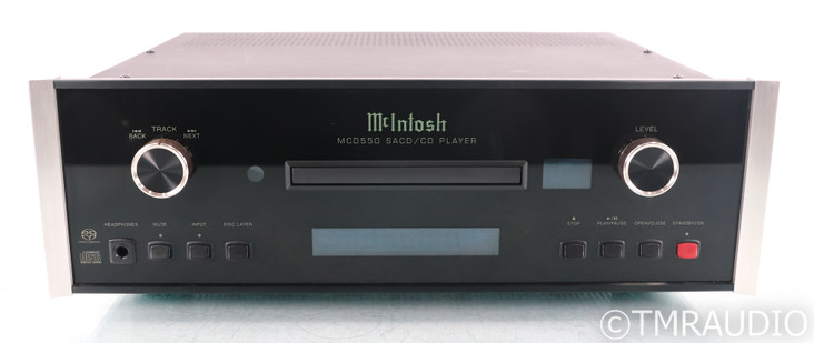 McIntosh MCD550 SACD / CD Player; MCD-550; DAC; Remote