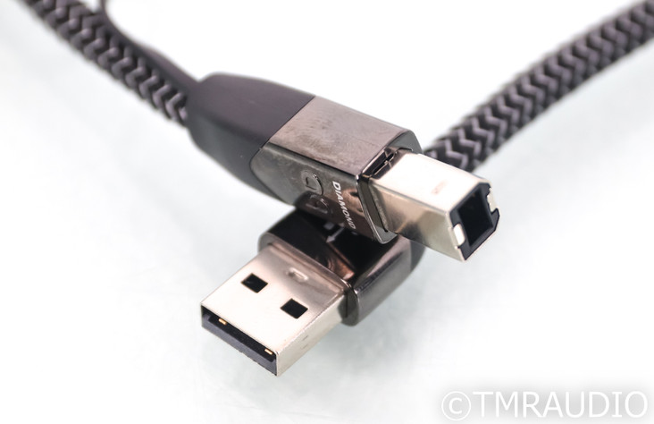 AudioQuest Diamond USB Cable; 0.75m Digital Interconnect; 72v DBS (SOLD)