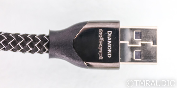 AudioQuest Diamond USB Cable; 0.75m Digital Interconnect; 72v DBS (SOLD)