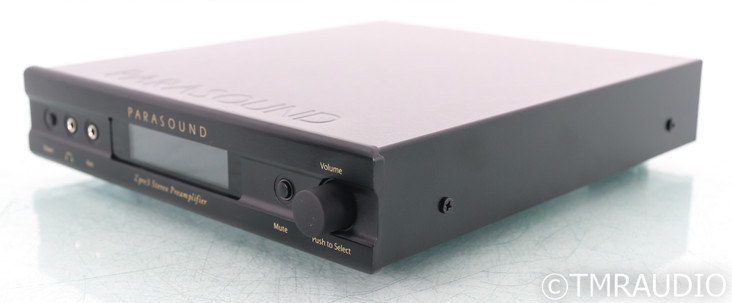 Parasound Zpre3 Stereo Preamplifier; Remote; ZPre-3; Black