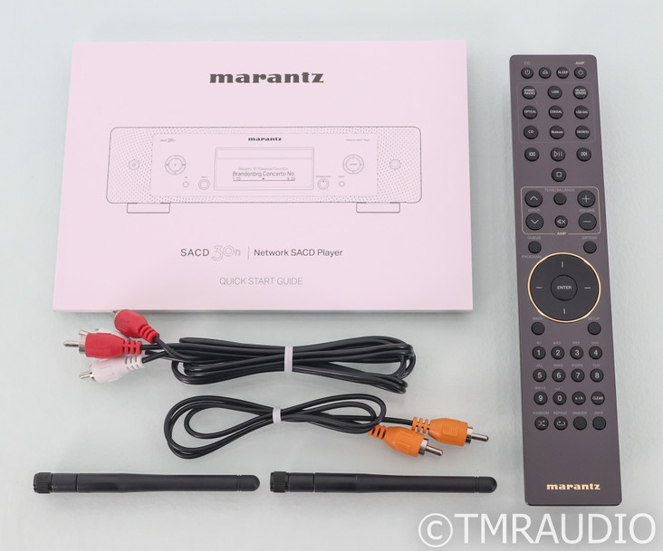 Marantz SACD 30n Streamer / DAC / SACD / CD Player; Remote; 30-N; Black