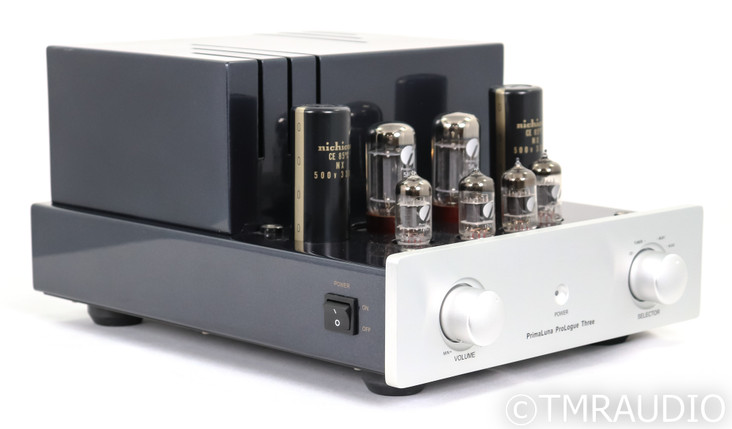 PrimaLuna ProLogue Three Stereo Tube Preamplifier; Silver