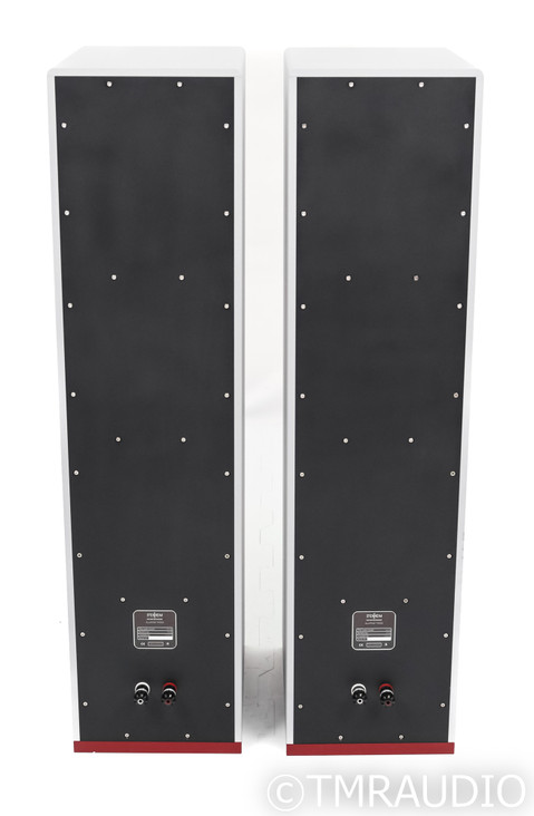Stenheim Alumine 3 Floorstanding Speakers; Gray & Red Pair