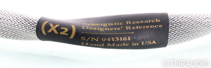 Synergistic Research Designer's Reference XLR Cable; 1m Pair Interconnects; X2