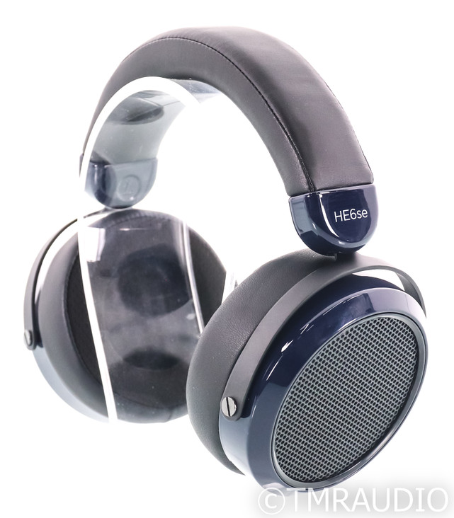 HiFiMan HE6se Open Back Planar Magnetic Headphones; HE-6se; Blue