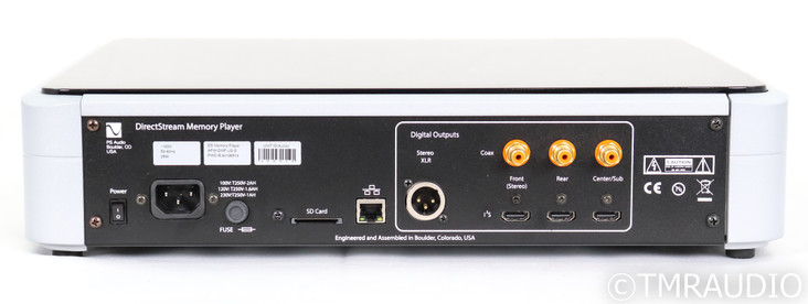 PS Audio DirectStream Memory Player CD / SACD Transport; Silver; Remote (Used)