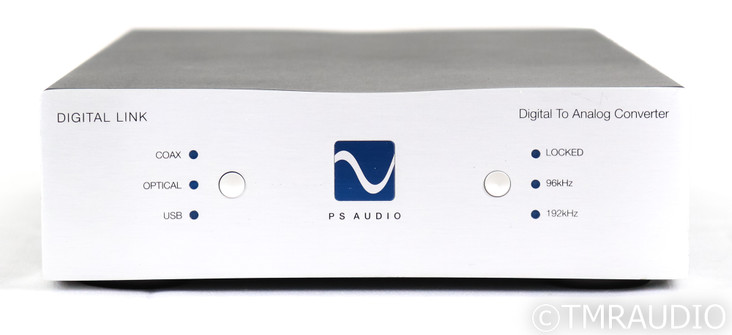 PS Audio Digital Link III DAC; D/A Converter; DL3; Silver