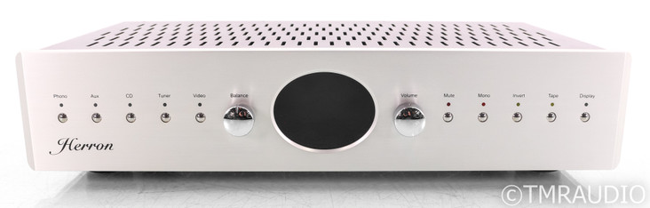 Herron Audio VTSP-3A Stereo Tube Preamplifier; Remote; VTSP3A; Silver