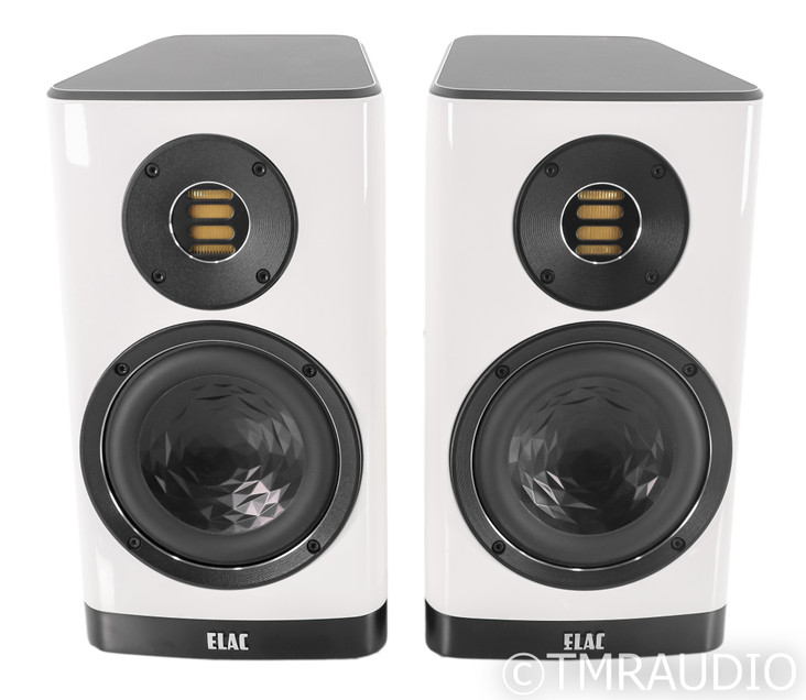 ELAC Vela BS 403 Bookshelf Speakers; White Pair