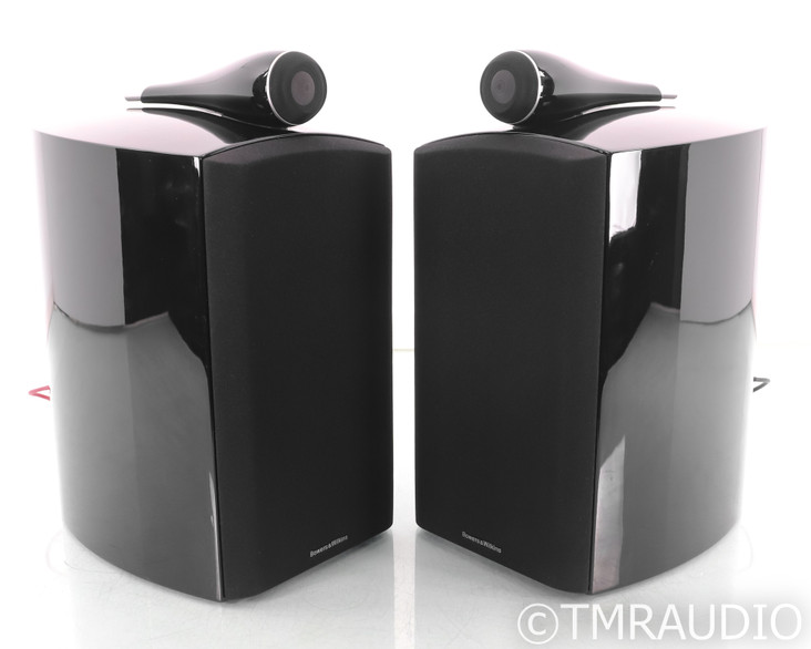 B&W 805 Diamond Bookshelf Speakers; Gloss Black Pair; D2