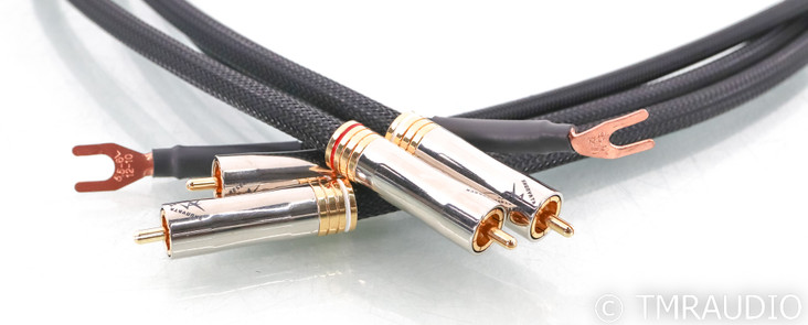 Shunyata Research Alpha V1 Phono Cable; 1m Pair RCA Interconnects; Z-tron