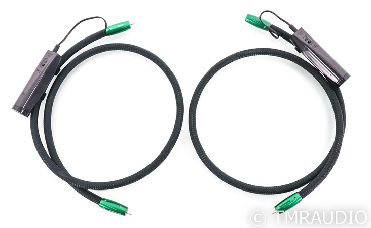 AudioQuest Earth RCA Cables; 1m Pair; 72v DBS (SOLD)