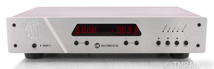 McCormack MAP-1 6-Channel Preamplifier; Remote; MAP1; Silver