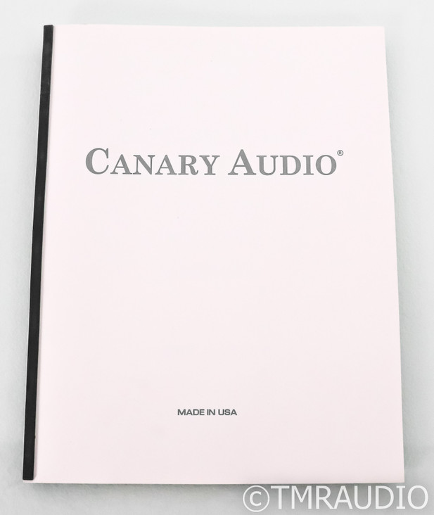Canary Audio CA339 MkII Monoblock Tube Amplifiers; CA-339 Mk2; Black Pair