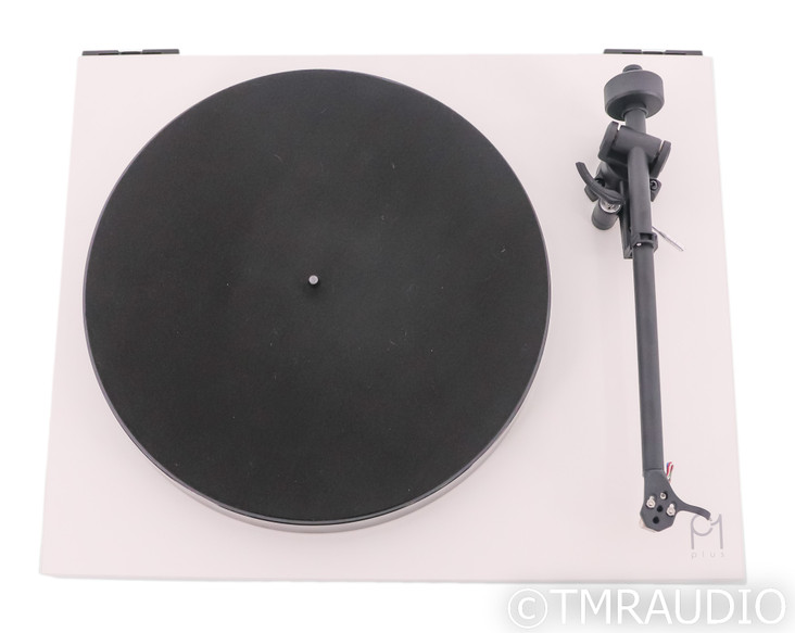 Rega Planar 1 Plus Turntable; Carbon Cart; MM Phono; P1 Plus; White (Open Box)