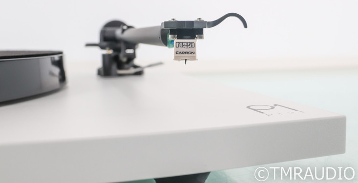 Rega Planar 1 Plus Turntable; Carbon Cart; MM Phono; P1 Plus; White (Open Box)