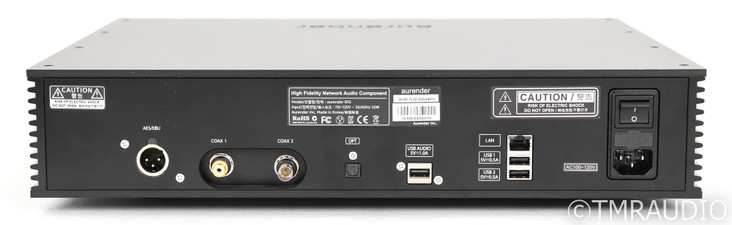 Aurender N10 Network Streamer / Server; Black; 4TB HDD (SOLD)