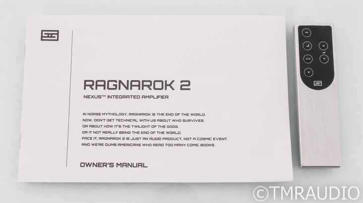 Schiit Ragnarok 2 Stereo Integrated Amplifier; Black (SOLD2)