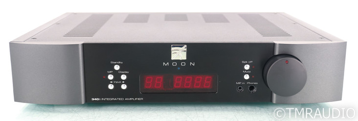 SimAudio Moon 340i X Stereo Integrated Amplifier; Black; Remote (No Phono)