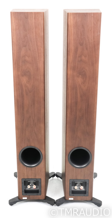 Dynaudio Evoke 50 Floorstanding Speakers; Walnut Wood Pair