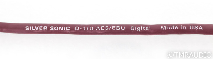 DH Labs Silver Sonic D-110 Digital XLR Cable; Single 1.5m AES/EBU Interconnect