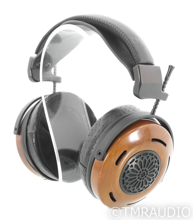 ZMF Auteur Open Back Headphones; Black Limba Wood