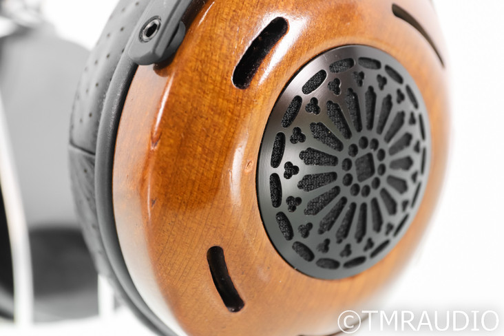 ZMF Auteur Open Back Headphones; Black Limba Wood