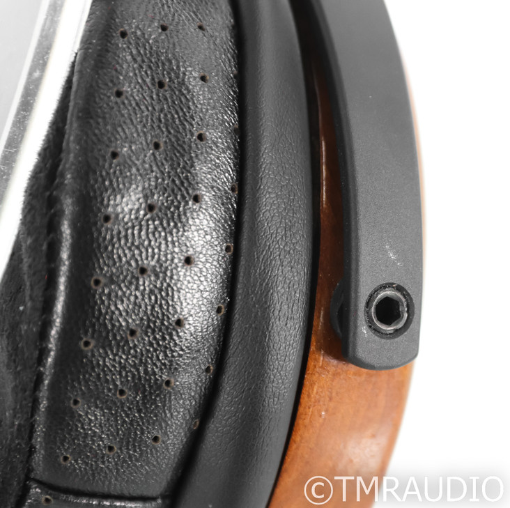 ZMF Auteur Open Back Headphones; Black Limba Wood