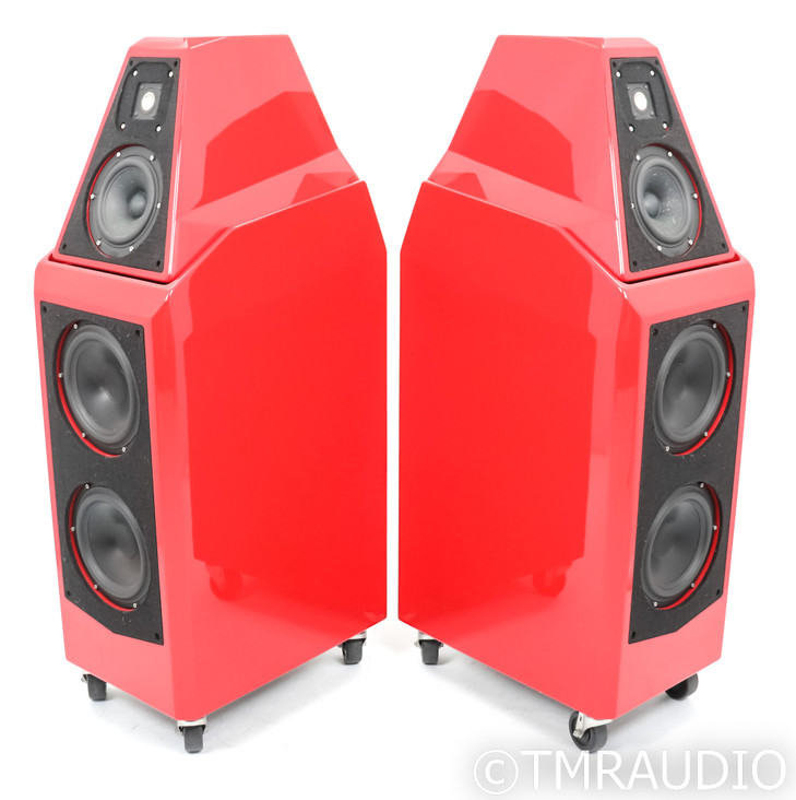 Wilson Audio Sasha W/P Floorstanding Speakers; Red Pair; Series 1