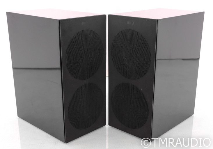 KEF R3 Bookshelf Speakers; Gloss Black Pair; R-3