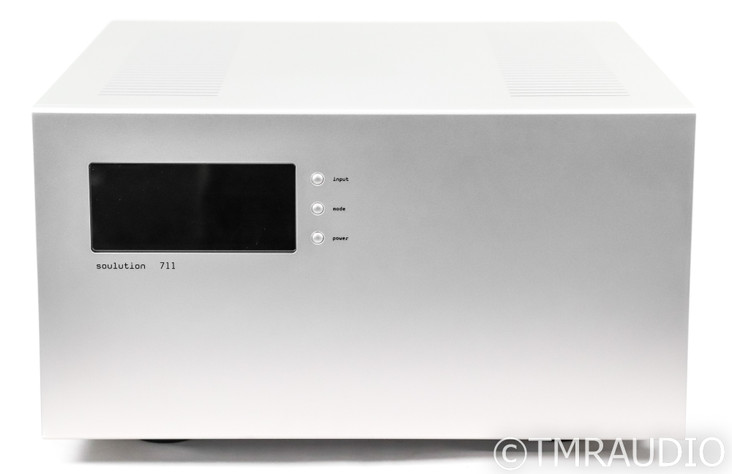 Soulution 711 Stereo Power Amplifier; Silver
