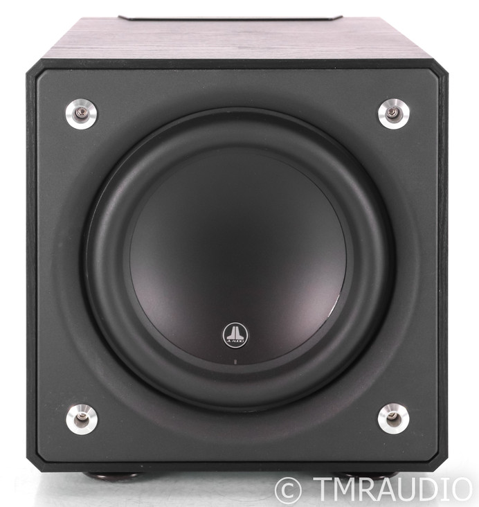 JL Audio E-Sub e110 10" Powered Subwoofer; Black Ash; E-110