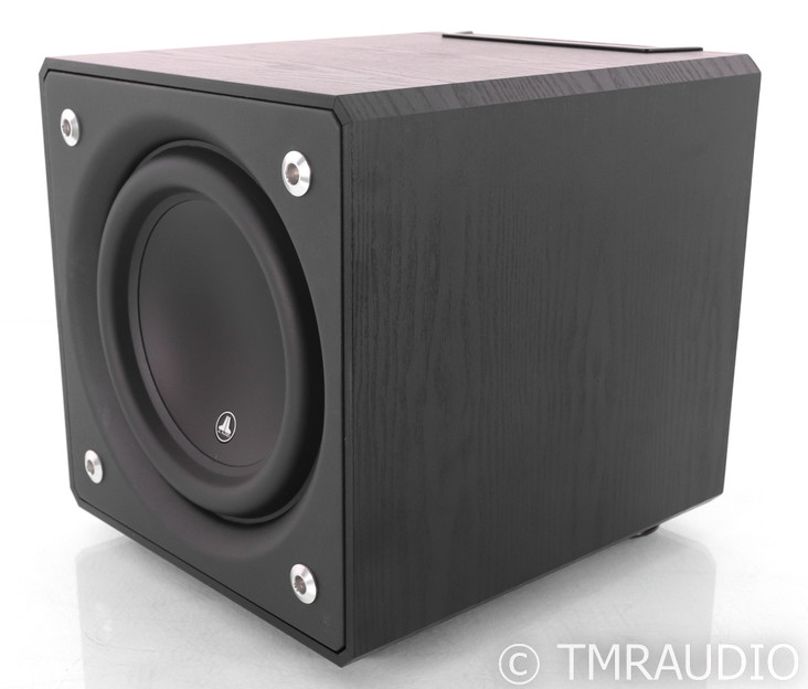 JL Audio E-Sub e110 10" Powered Subwoofer; Black Ash; E-110