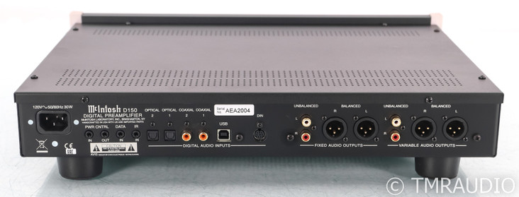 McIntosh D150 DAC; D/A Converter; D-150 (No USB; No Remote)