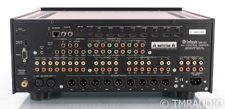 McIntosh MX121 7.1 Channel Home Theater  Processor; MX-121