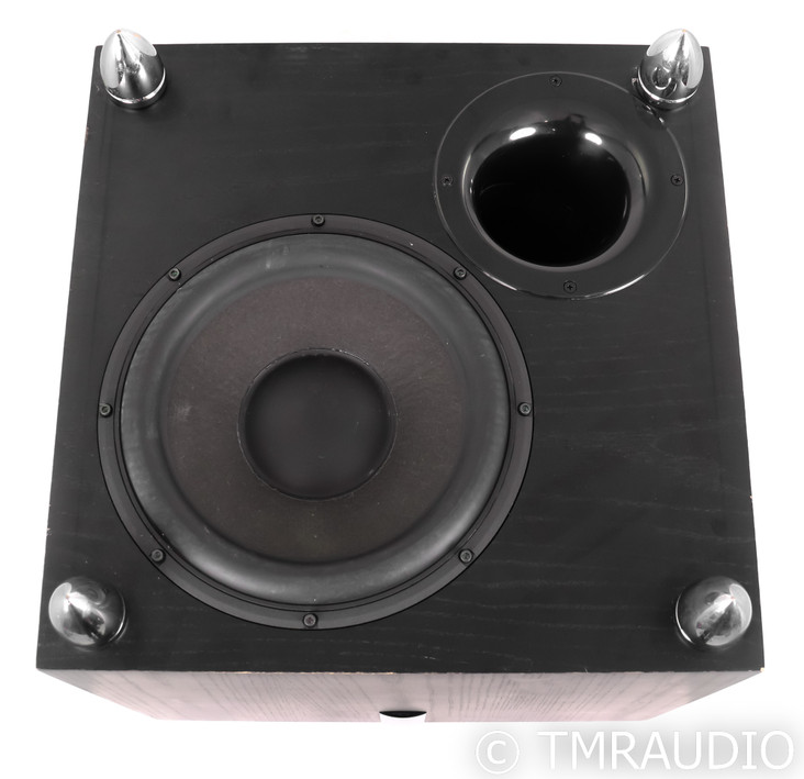 KEF PSW4000 12" Powered Subwoofer; Black Ash; PSW-4000 (No Remote)