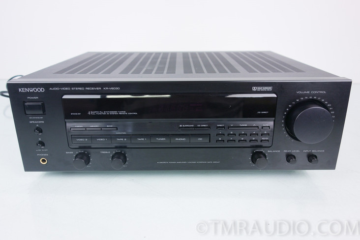 Kenwood KR-V6030 Stereo Receiver with Phono / Turntable Input
