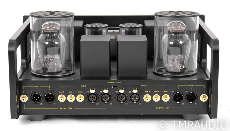 Allnic L-7000 Stereo Tube Preamplifier; Remote; Black (SOLD)