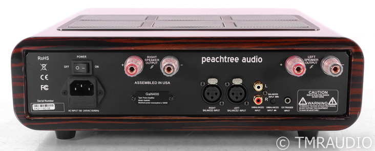 Peachtree GaN400 Stereo Power Amplifier; GaN-400