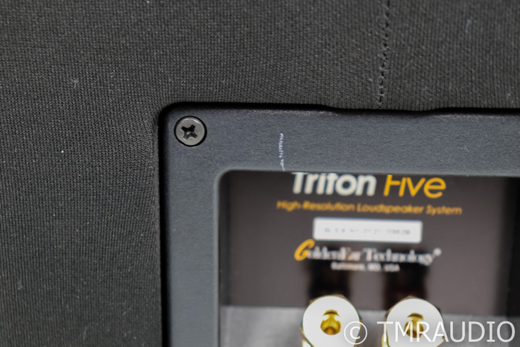 GoldenEar Triton Five Floorstanding Speakers; Black Pair; Triton 5 (SOLD2)