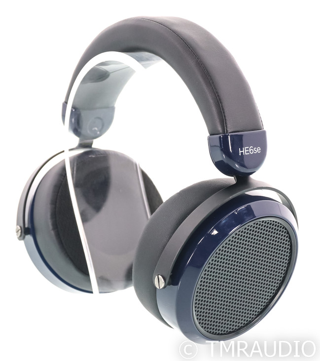 HiFiMan HE6se Planar Magnetic Headphones V2; HE-6se; Blue