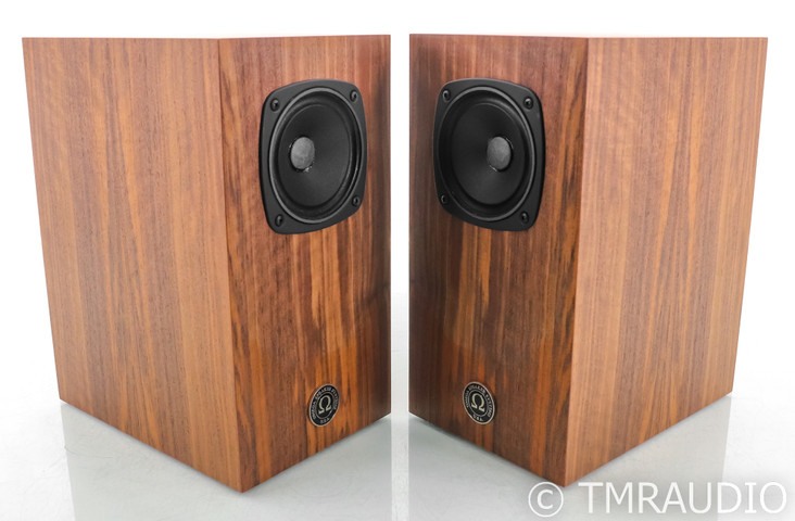 Omega Speaker Systems Super 3i Bookshelf Speakers; 3-i; Fig Walnut Pair