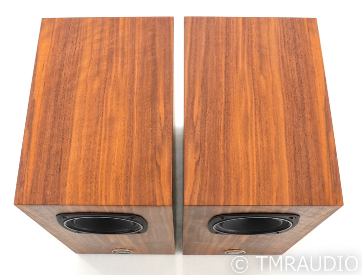 Omega Speaker Systems Super 3i Bookshelf Speakers; 3-i; Fig Walnut Pair