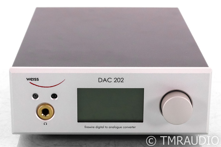 Weiss DAC 202 D/A Converter; Remote; Silver