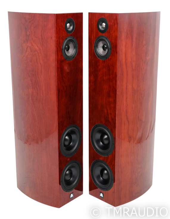 LSA 20 Statement Floorstanding Speakers; Chocolate Rosewood Laquer Pair