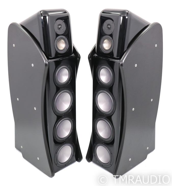 Revel Ultima Salon Floorstanding Speakers; Black Pair (No Grills)