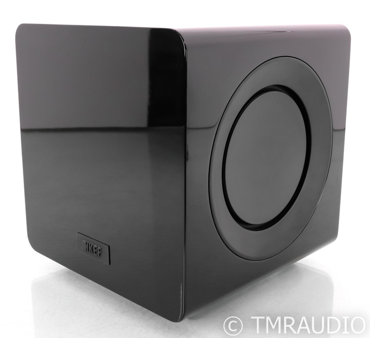 KEF KF92 Dual 9" Powered Subwoofer; Gloss Black; KF-92 (SOLD)