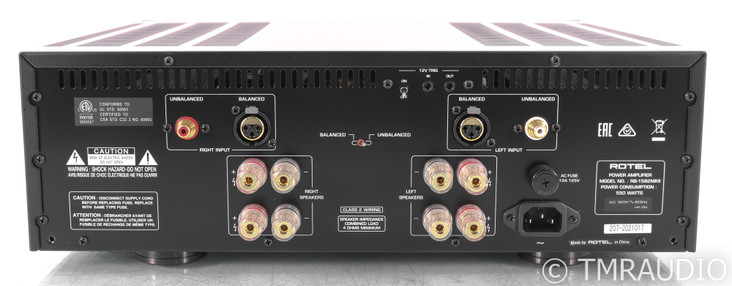 Rotel RB-1582 MkII Two Channel Power Amplifier; RB1582 Mk2