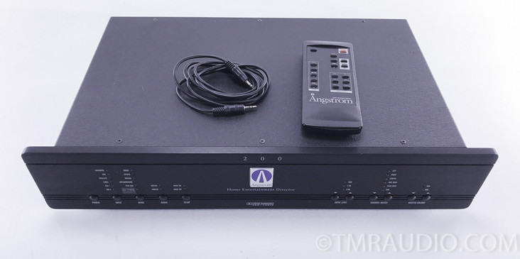 Angstrom 200 Stereo Preamplifier / Processor; Remote